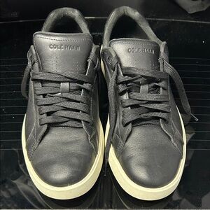 Cole Haan Men's Black Leather Sneakers